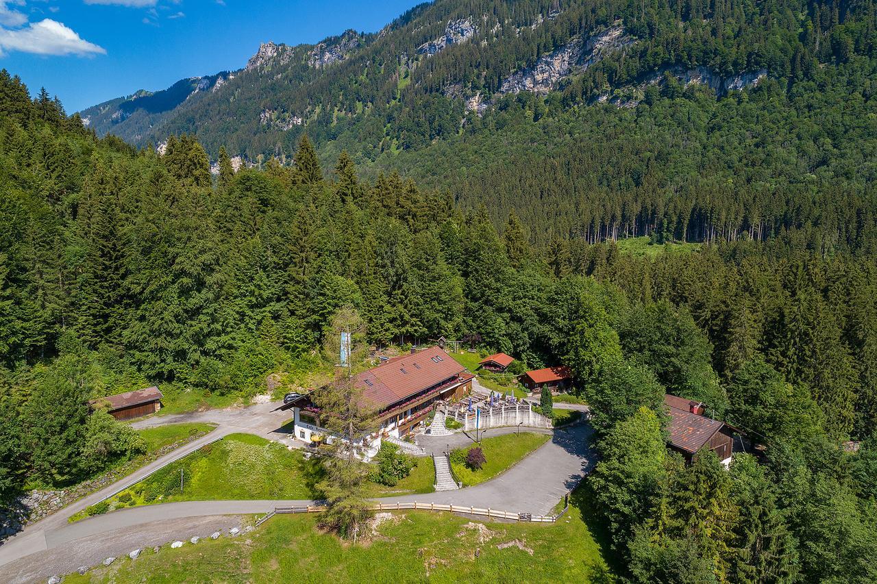 Groebl-Alm Haus Zur Schoenen Aussicht Graswang Exteriér fotografie