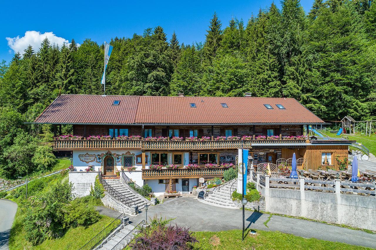 Groebl-Alm Haus Zur Schoenen Aussicht Graswang Exteriér fotografie