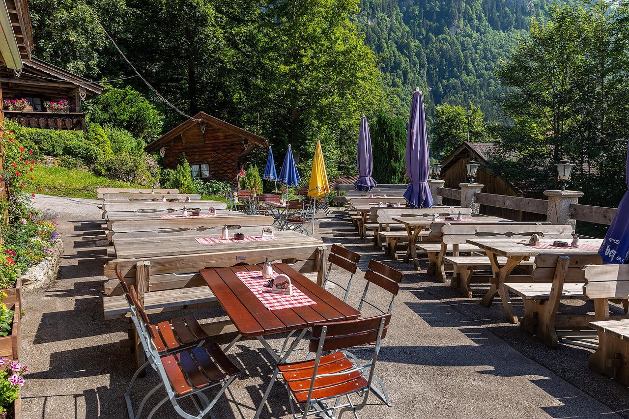 Groebl-Alm Haus Zur Schoenen Aussicht Graswang Exteriér fotografie